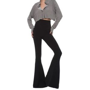 OMO by Norma Kamali flare pants